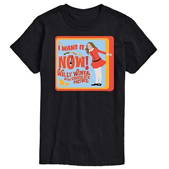Men's Willy Wonka Veruca Salt Graphic Tee