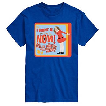 Men's Willy Wonka Veruca Salt Graphic Tee
