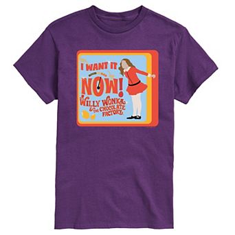 Men's Willy Wonka Veruca Salt Graphic Tee