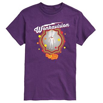 Men's Willy Wonka Wonkavision Graphic Tee
