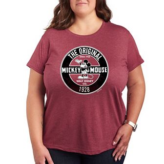 Disney's Mickey Mouse Plus Badge Graphic Tee
