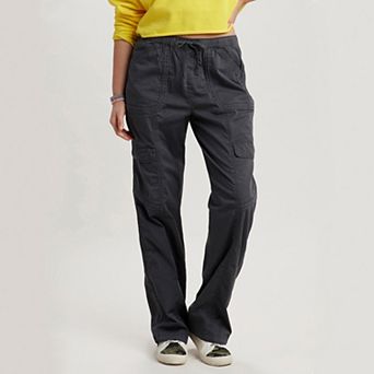Juniors' UNIONBAY Shay Stretch Twill Cargo Pants