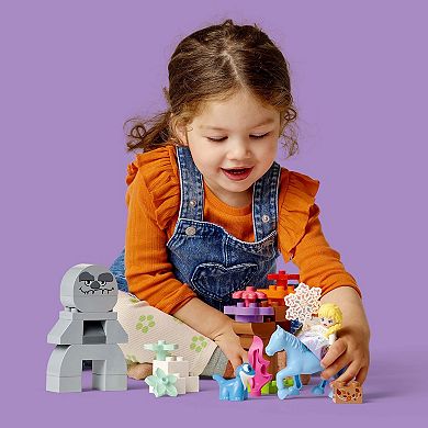 Disney's Elsa & Bruni in the Enchanted Forest 10418 Building Kit (31 Pieces) by LEGO DUPLO