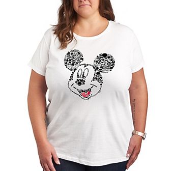 Disney's Mickey Mouse Plus Iconic Fill Graphic Tee