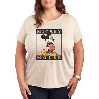 Disney's Mickey Mouse Plus Type Block Graphic Tee
