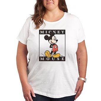 Disney's Mickey Mouse Plus Type Block Graphic Tee