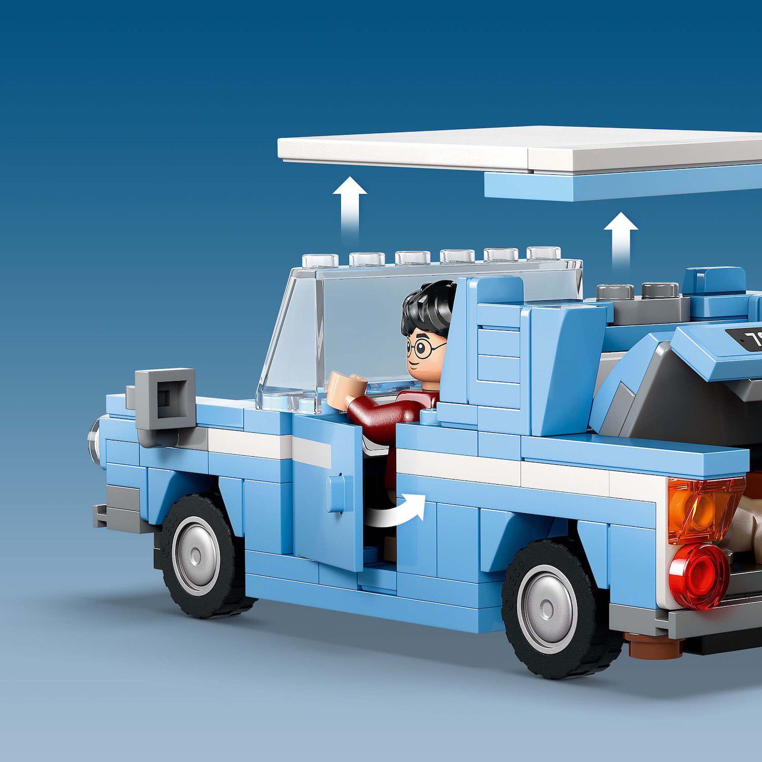 Детский конструктор LEGO Harry Potter Flying Ford Anglia Car 76424 Building Kit (165 Pieces) — фото 3