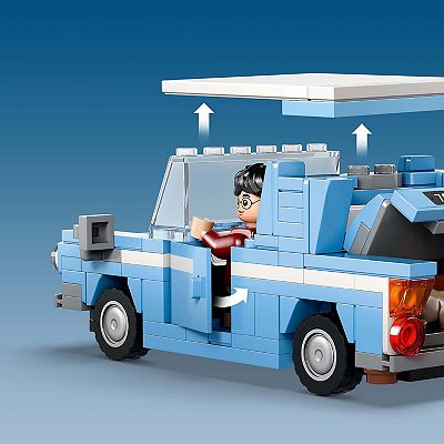 LEGO Harry Potter Flying Ford Anglia Car 76424 Building Kit (165