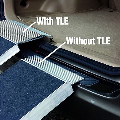 Ez-access Aluminum Suitcase Top Lip Extension Tle W/surface That Resists Slips