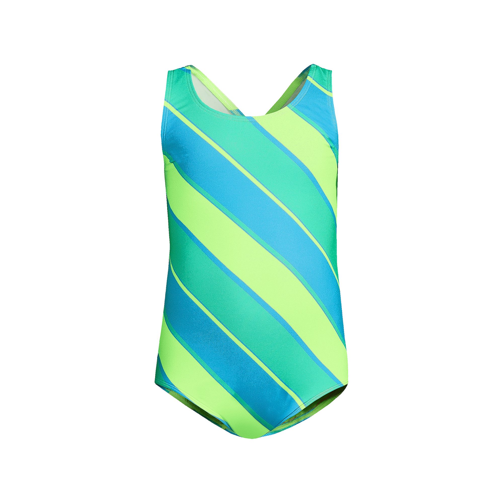 Girls 8-16 Plus Lands End Chlorine Resistant One Piece Swimsuit, Girls, S