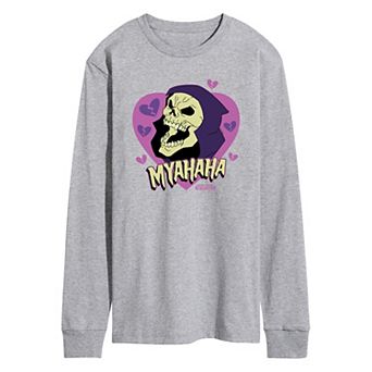 Men's Masters Of The Universe Skeletor Long Sleeve Graphic Tee