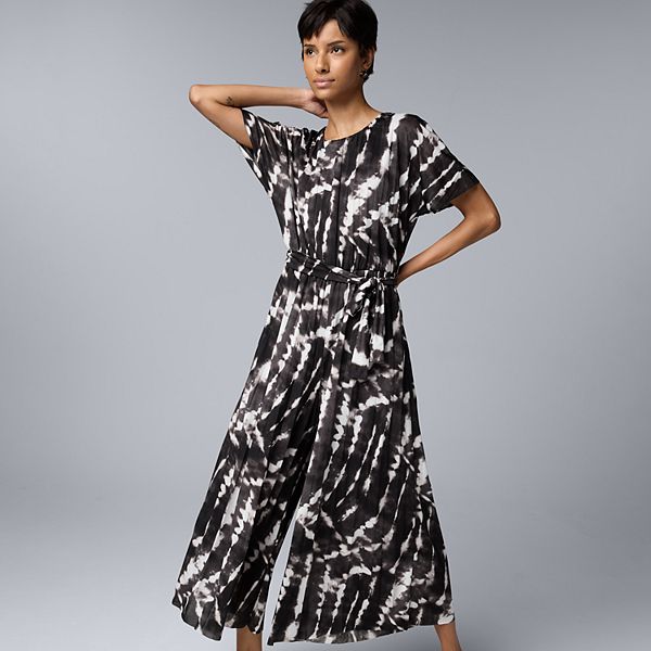 Women s Simply Vera Vera Wang Pleated Jumpsuit