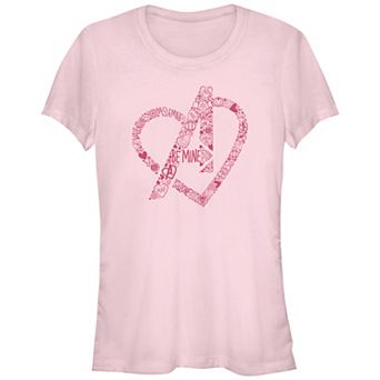 Marvel's The Avengers Be Mine Juniors' Graphic Tee
