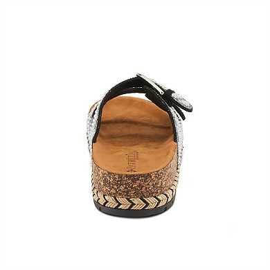 Patrizia Pearline Women's Beaded Slide Sandals