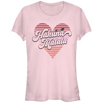 Disney's The Lion King Hakuna Matata Heart Juniors' Graphic Tee
