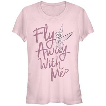 Disney's Tinker Bell Fly Away With Me Juniors' Graphic Tee