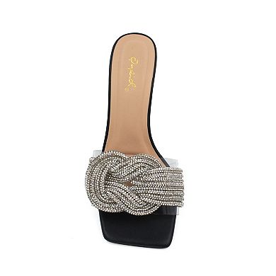 Qupid Jaylove-34 Women's Heeled Dress Sandals