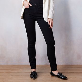 Women's LC Lauren Conrad High Rise 5 Pocket Skinny Jeans