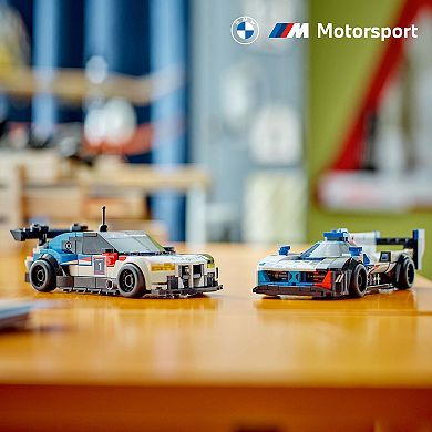 LEGO Speed Champions BMW M4 GT3 & BMW M Hybrid V8 Race Cars 76922 Building Kit (676 Pieces)