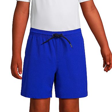 Boys 2-20 Lands' End Husky Active Stretch Swim Trunks