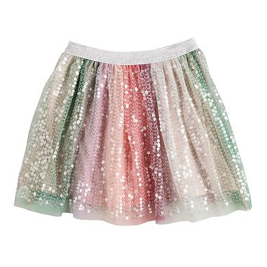 Girls 4-12 Jumping Beans Ombre Sequin Tutu