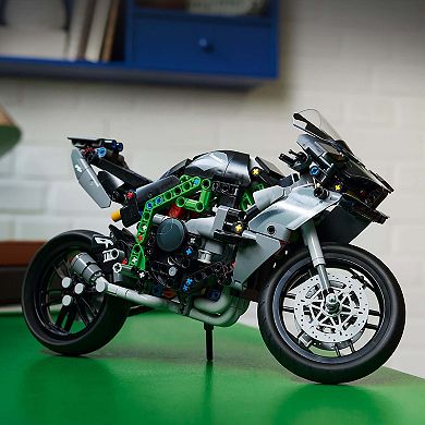 LEGO Technic Kawasaki Ninja H2R Motorcycle 42170 Building Kit (643 Pieces)