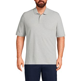 Big & Tall Lands' End Short Sleeve Comfort-First Mesh Polo Shirt