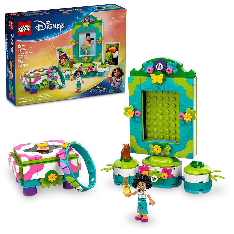 Disney's Encanto Mirabel's Photo Frame and Jewelry Box 43239 Building Kit (334 Pieces) by LEGO, Multi
