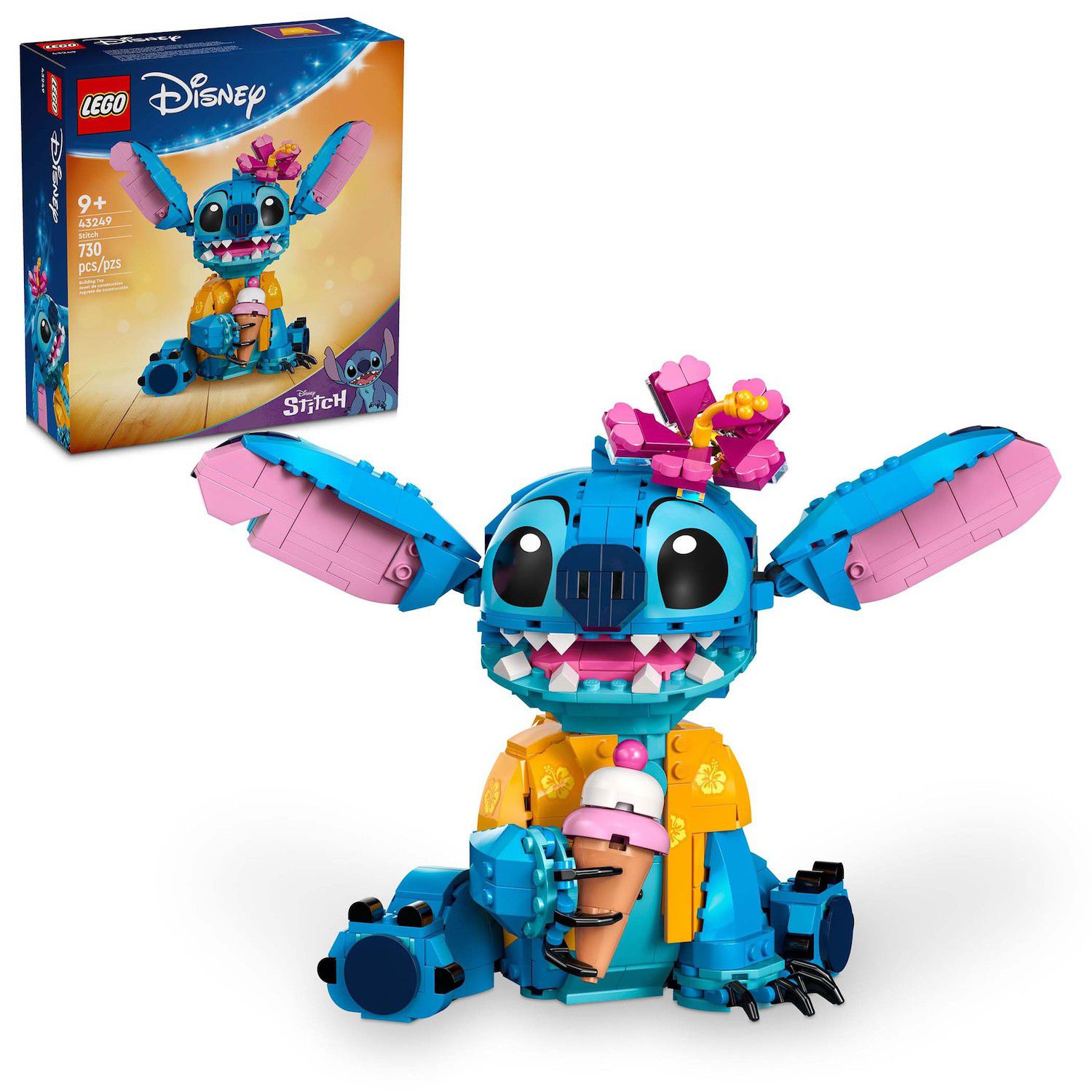 Детский конструктор Disney's Lilo & Stitch 43249 Building Kit (730 Pieces) by LEGO