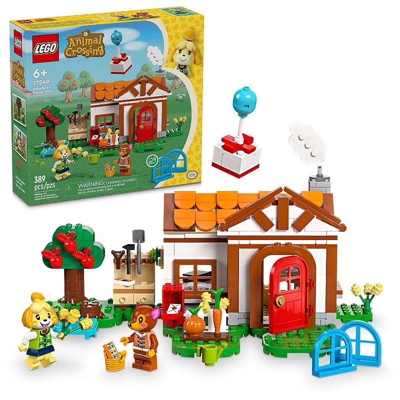 LEGO - Animal Crossing Isabelle’s House Visit Video Game Toy 77049