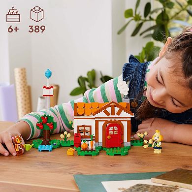 LEGO Animal Crossing Isabelle's House Visit 77049 Building Kit (389 Pieces)