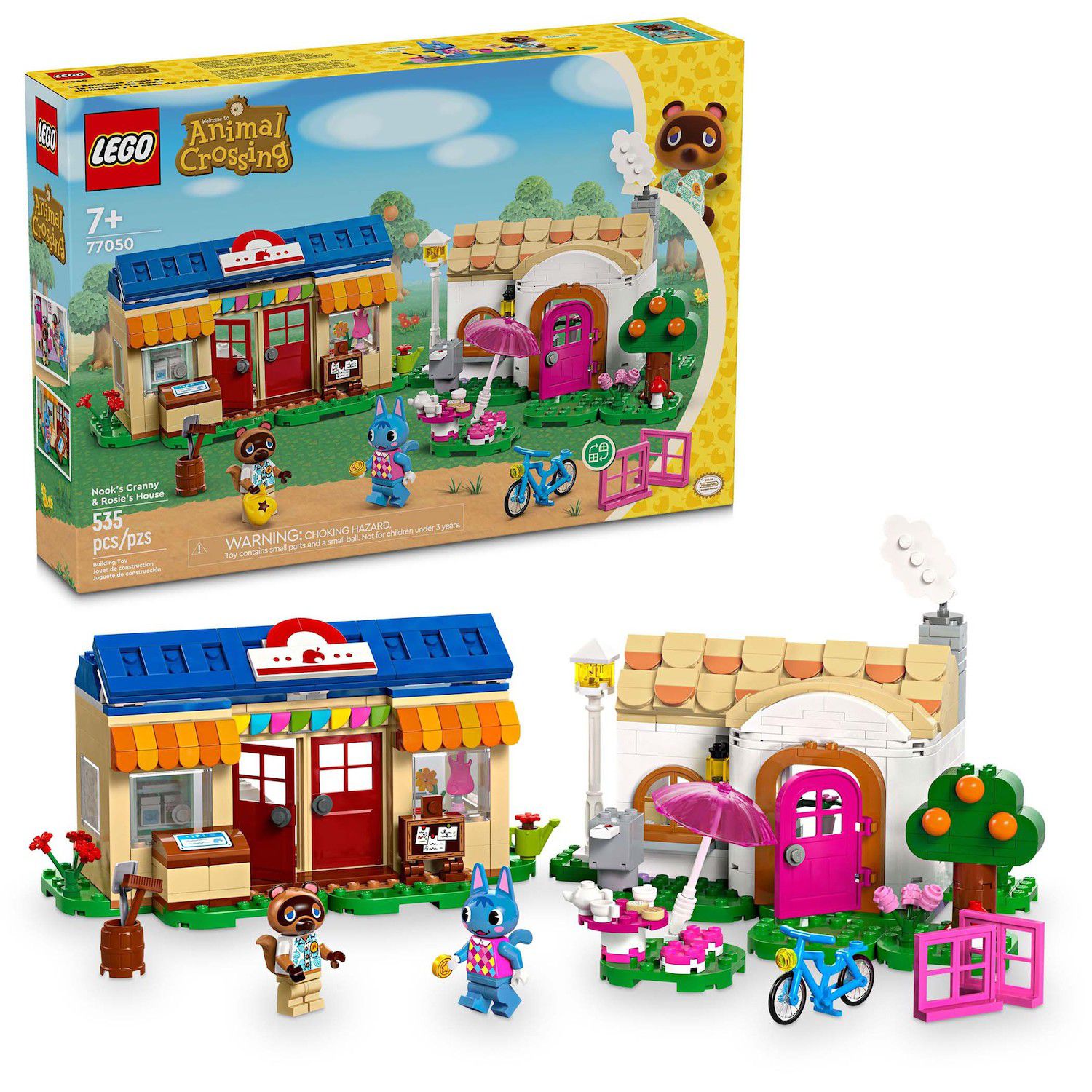 Детский конструктор LEGO Animal Crossing Nook's Cranny & Rosie´s House 77050 Building Kit (535 Pieces) — фото 1