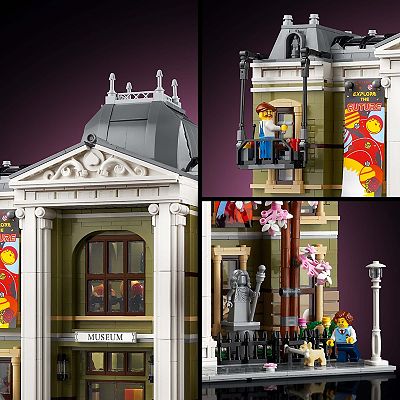 LEGO Icons Natural History Museum 10326 Building Kit (4014 Pieces)