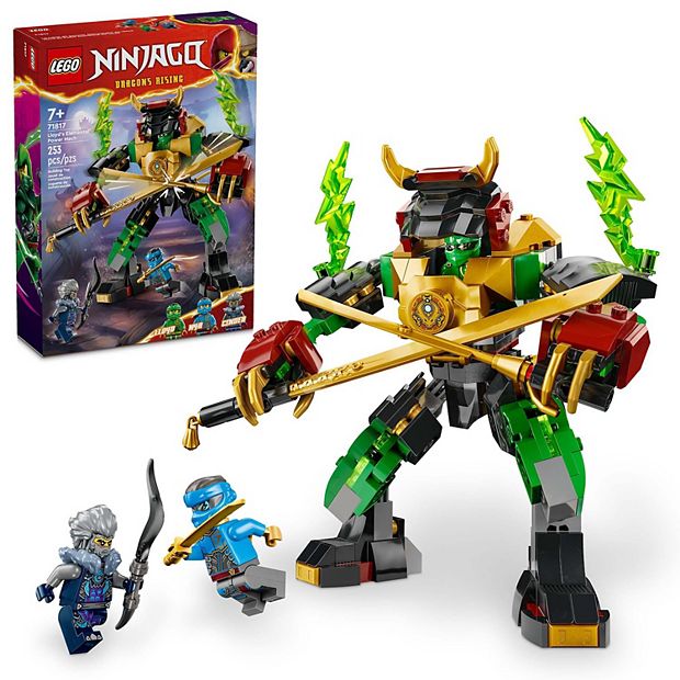Ninjago Dragons Rising Lego Minifigures Lego Creator Power Mech