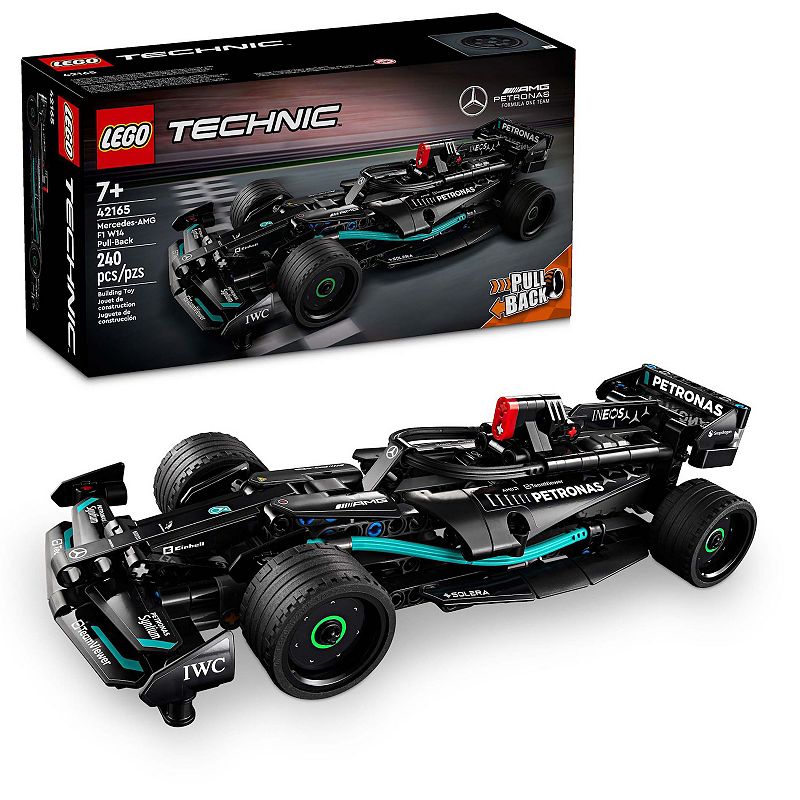 LEGO - Technic Mercedes-AMG F1 W14 E Performance Pull-Back Race Car Toy 42165