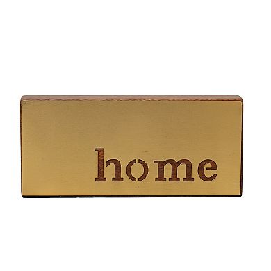 Everyday Decor Metal Home Sign Table Decor