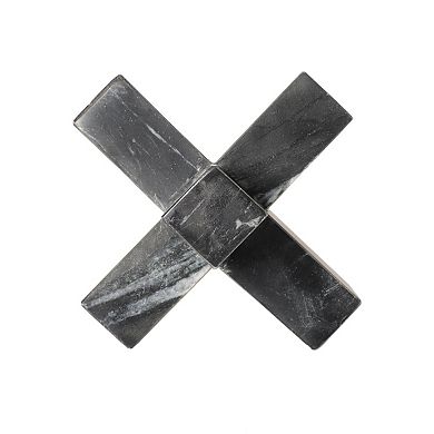 Everyday Decor Geometric Stone Table Decor