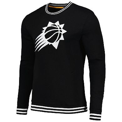 Men's Stadium Essentials Black Phoenix Suns Club Level Pullover Sweatshirt