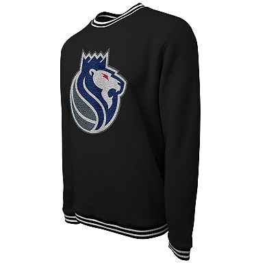 Unisex Stadium Essentials Black Sacramento Kings 2023/24 City Edition Club Level Pullover Sweatshirt