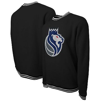 Unisex Stadium Essentials Black Sacramento Kings 2023/24 City Edition Club Level Pullover Sweatshirt