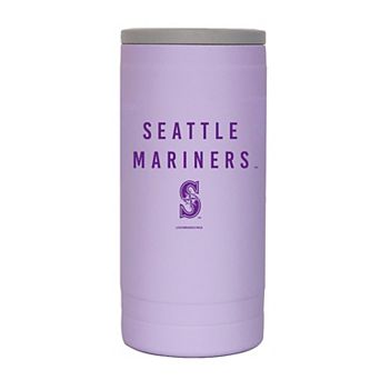 Seattle Mariners 12oz. Lavender Soft Touch Slim Coolie