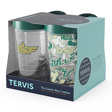 Tervis South Florida Bulls Four-Pack 16oz. Classic Tumbler Set