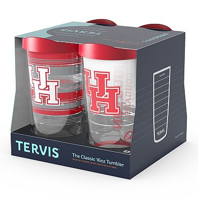 Tervis Houston Cougars Four-Pack 16oz. Classic Tumbler Set