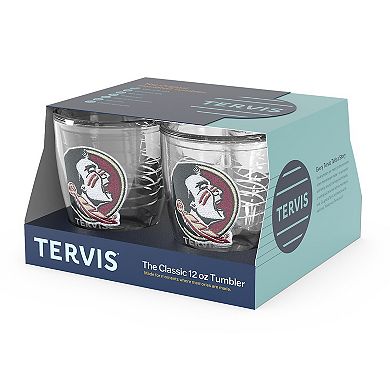 Tervis Florida State Seminoles 4-Pack 12oz. Emblem Tumbler Set