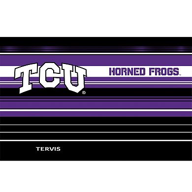 Tervis  TCU Horned Frogs 30oz. Hype Stripes Stainless Steel Tumbler