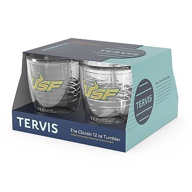 Tervis South Florida Bulls 4-Pack 12oz. Emblem Tumbler Set