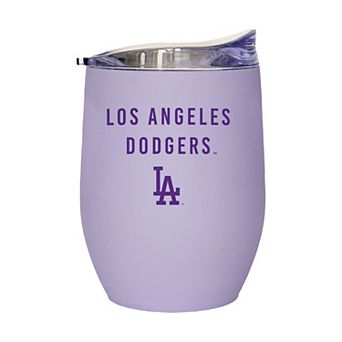 Los Angeles Dodgers 16oz. Lavender Soft Touch Curved Tumbler