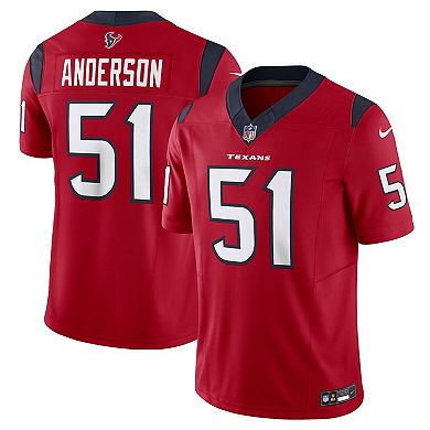 Men's Nike Will Anderson Jr. Red Houston Texans  Vapor F.U.S.E. Limited Jersey
