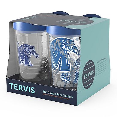 Tervis Memphis Tigers Four-Pack 16oz. Classic Tumbler Set