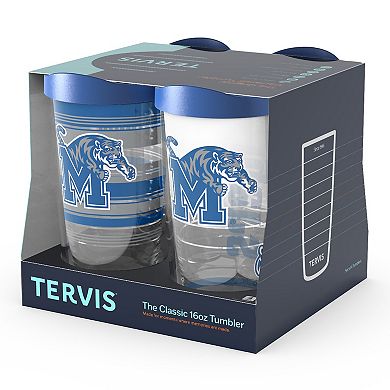 Tervis Memphis Tigers Four-Pack 16oz. Classic Tumbler Set